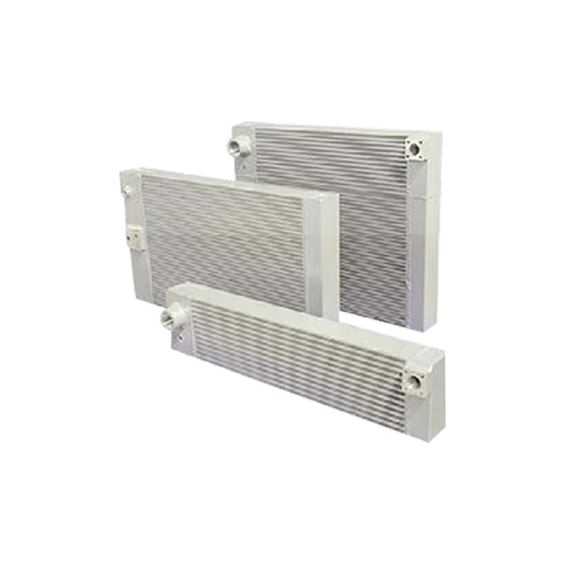 Trocador de calor de compressor de alumínio