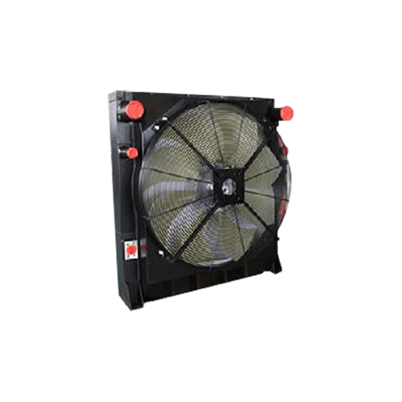 Trocador de calor para máquina auxiliar de pavimentação